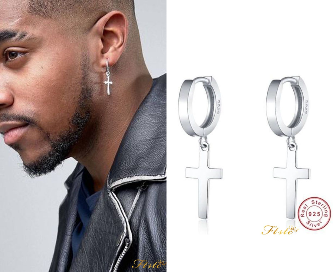 Top Reasons Why Cross Earrings Are Trending Among Men