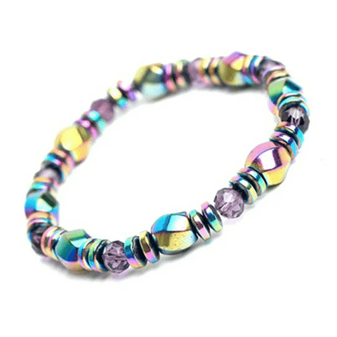 SPECTRA MULTICOLOR  - Beads Bracelet with Natural Stone - 