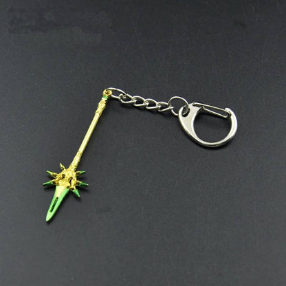 STARPOINT - Genshin Impact Anime Keychain | Game Xiao Cosplay Alloy Weapon Keychain for Men & Boy