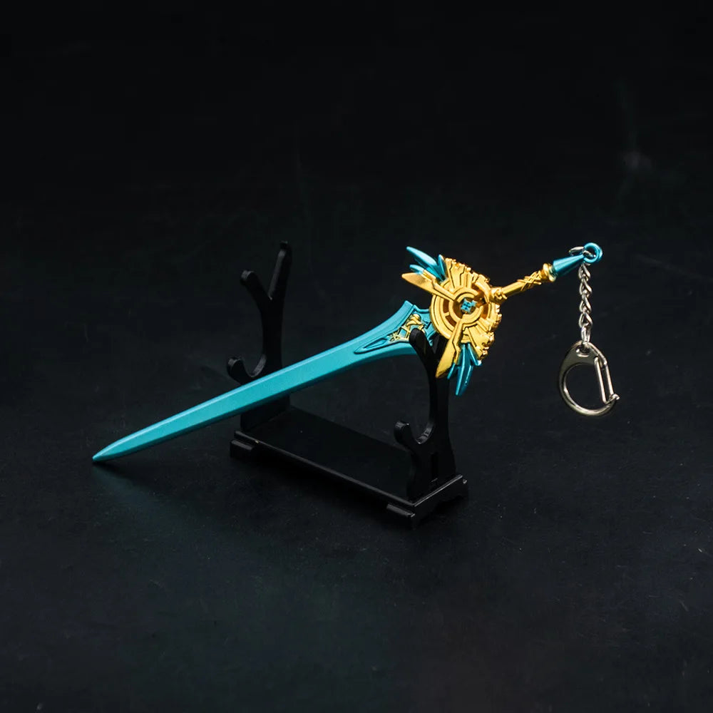 SKYBLADE - Genshin Impact Anime Keychain | Game Xiao Cosplay Alloy Weapon Keychain for Men & Boy