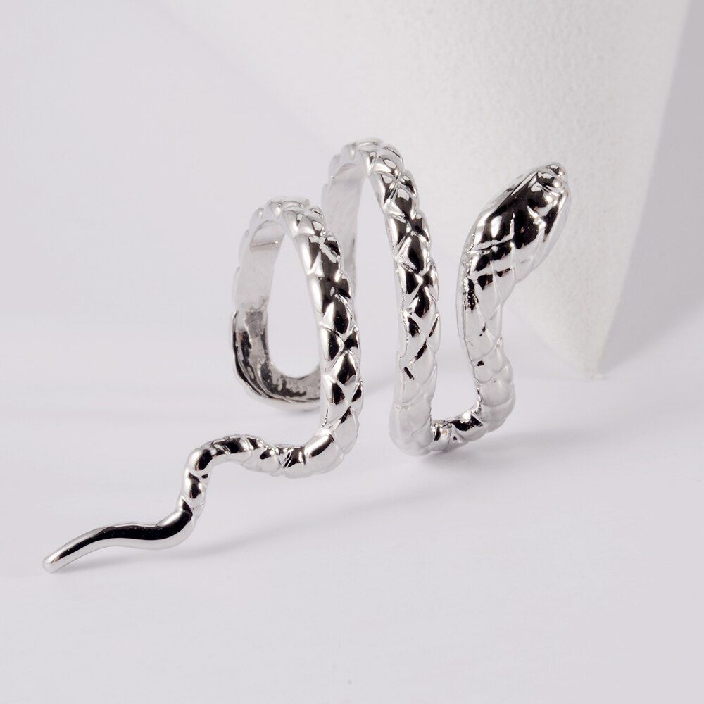 SNAKE TWIST - Alloy Adjustable Ear Cuff for Men & Boys