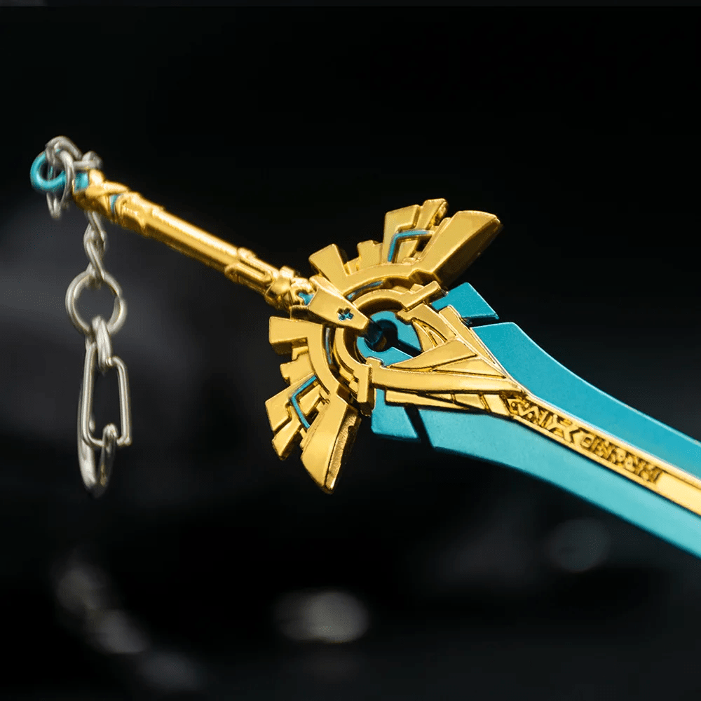 PRIDE SWORD - Genshin Impact Anime Keychain | Game Xiao Cosplay Alloy Weapon Keychain for Men & Boy