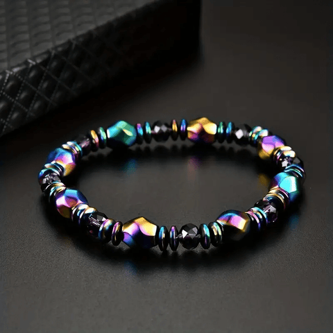 SPECTRA MULTICOLOR  - Beads Bracelet with Natural Stone - 
