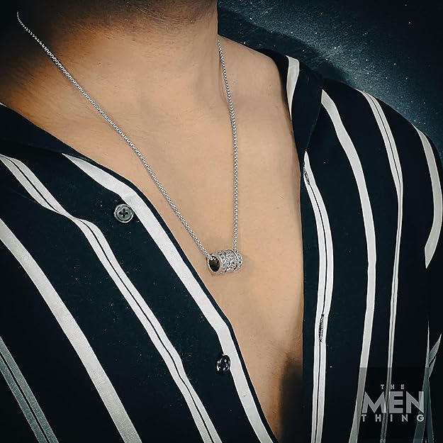 Buy Chainor Men Pendant for Men CYL MANTRA Alloy Pendant with Pure Stainless Steel 24inch Round Box Chain American trending Style for Men Boy