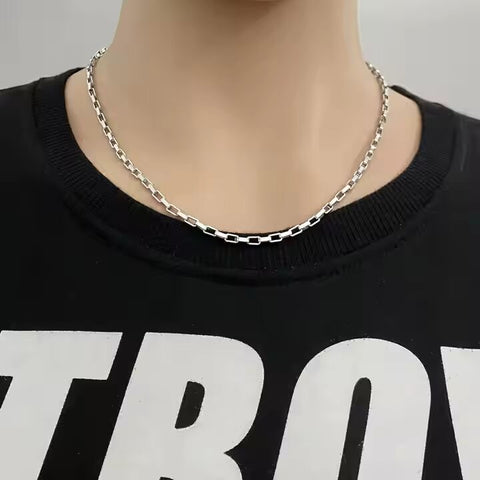 ELEXON - 4mm Chain Pure Stainless Steel 23inch for Men & Boys