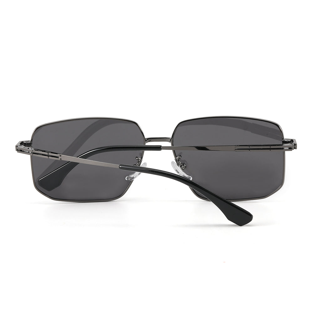 J3292 - OBLIVION SHADE - HD Polarised Sunglasses for Men - UV400 Protection, Stainless Steel Frame - BLACK-TINTED