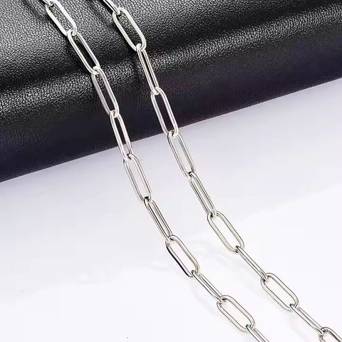 VERONIX - 4mm Chain Pure Stainless Steel 23inch for Men & Boys