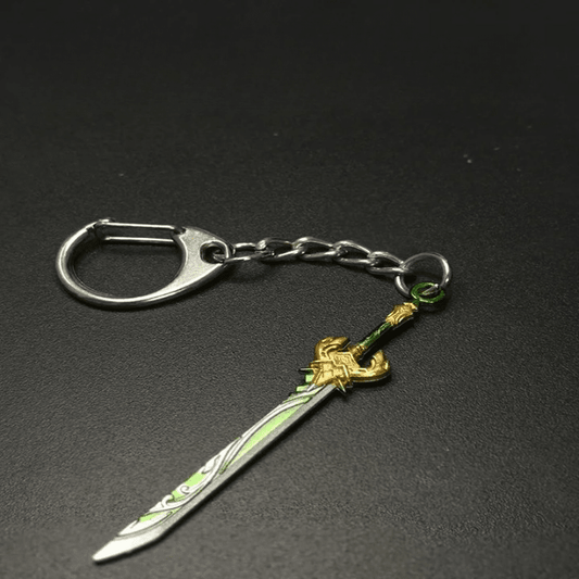 GLADIUS - Genshin Impact Anime Keychain | Game Xiao Cosplay Alloy Weapon Keychain for Men & Boy