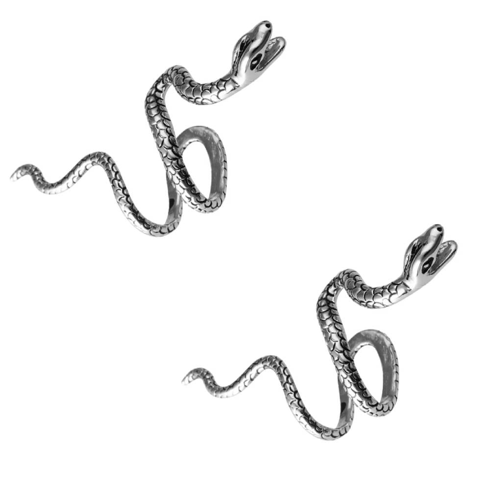 SNAKE TWIST - Alloy Adjustable Ear Cuff for Men & Boys