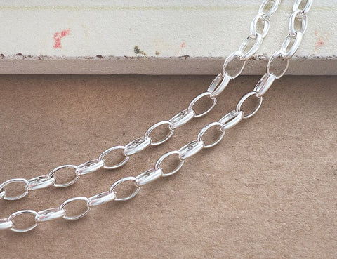 VELMORO - 9mm Chain Pure Stainless Steel 23inch for Men & Boys