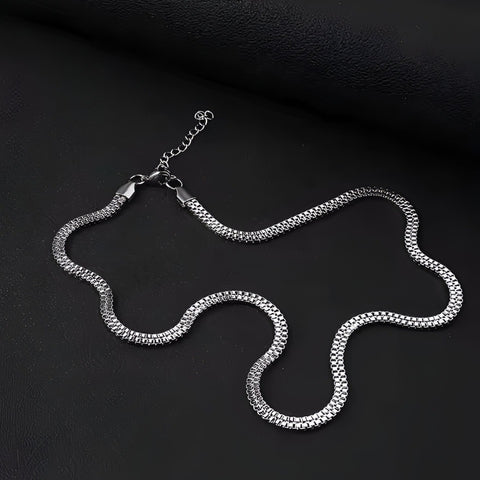 ERIX - 4mm Chain Pure Stainless Steel 19inch for Men & Boys