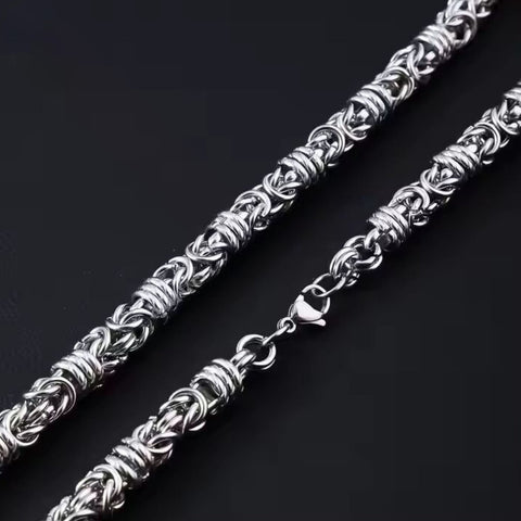 IMPERIUM - 9mm Chain Pure Stainless Steel 23inch for Men & Boys