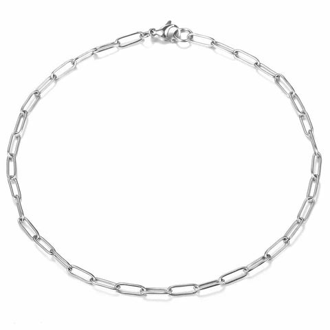 VERONIX - 4mm Chain Pure Stainless Steel 23inch for Men & Boys