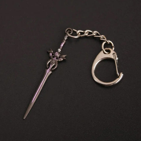 NIGHTSHADE - Genshin Impact Anime Keychain | Game Xiao Cosplay Alloy Weapon Keychain for Men & Boy